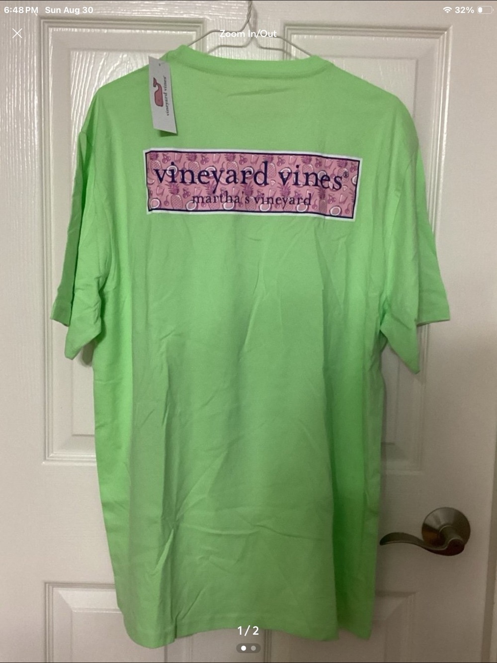 Vineyard Vines Bahama Mama Harbor Island Short Sleeve Tee Choose a Large Or XL